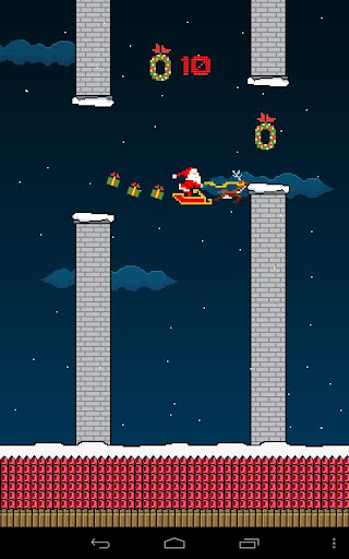 【免費休閒App】Flappy Santa Claus-APP點子