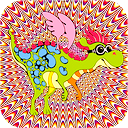 ACID DRAGON FIGHT CRAZY TRIP mobile app icon