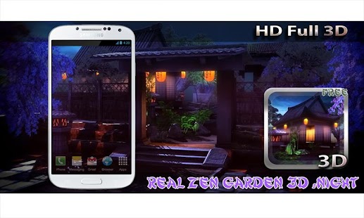 download Real Zen Garden 3D: Night LWP free