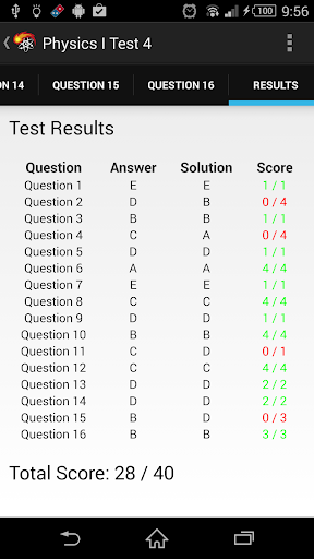 【免費教育App】Physics I & II Test Questions-APP點子