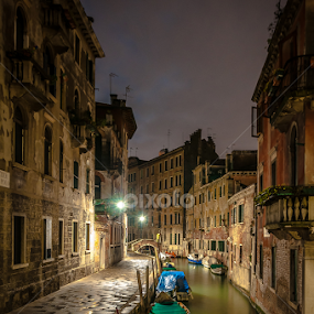 Lonely Night! by Jesus Giraldo - City,  Street & Park Historic Districts