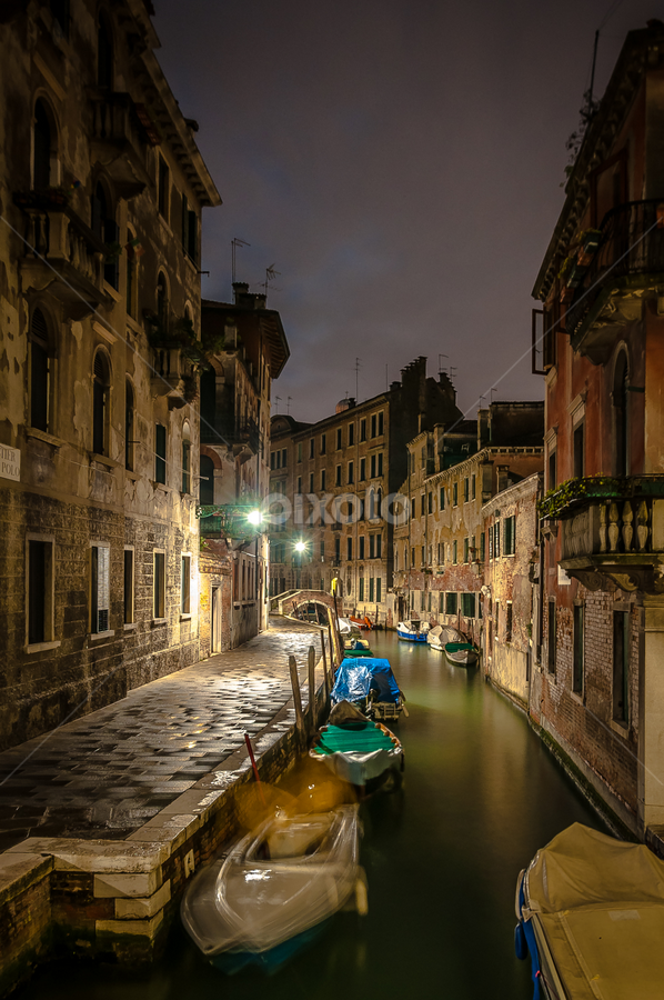 Lonely Night! by Jesus Giraldo - City,  Street & Park Historic Districts