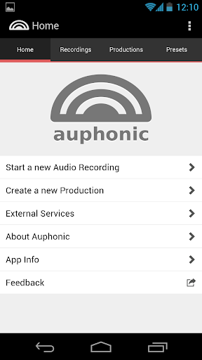 Auphonic Audio Recorder