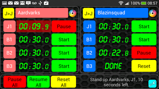 Penalty Timer for Roller Derby