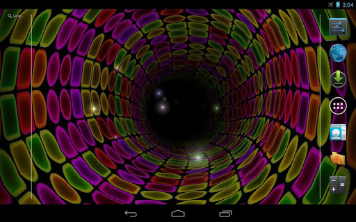 【免費個人化App】Neon Tunnel Live Wallpaper +-APP點子