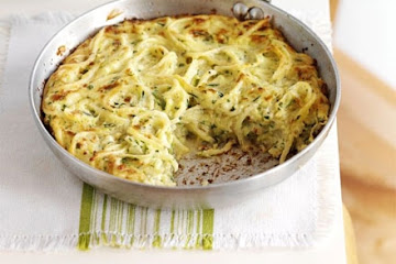 Spaghetti omelette