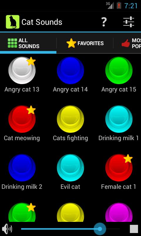 Cat Sounds Screen 1