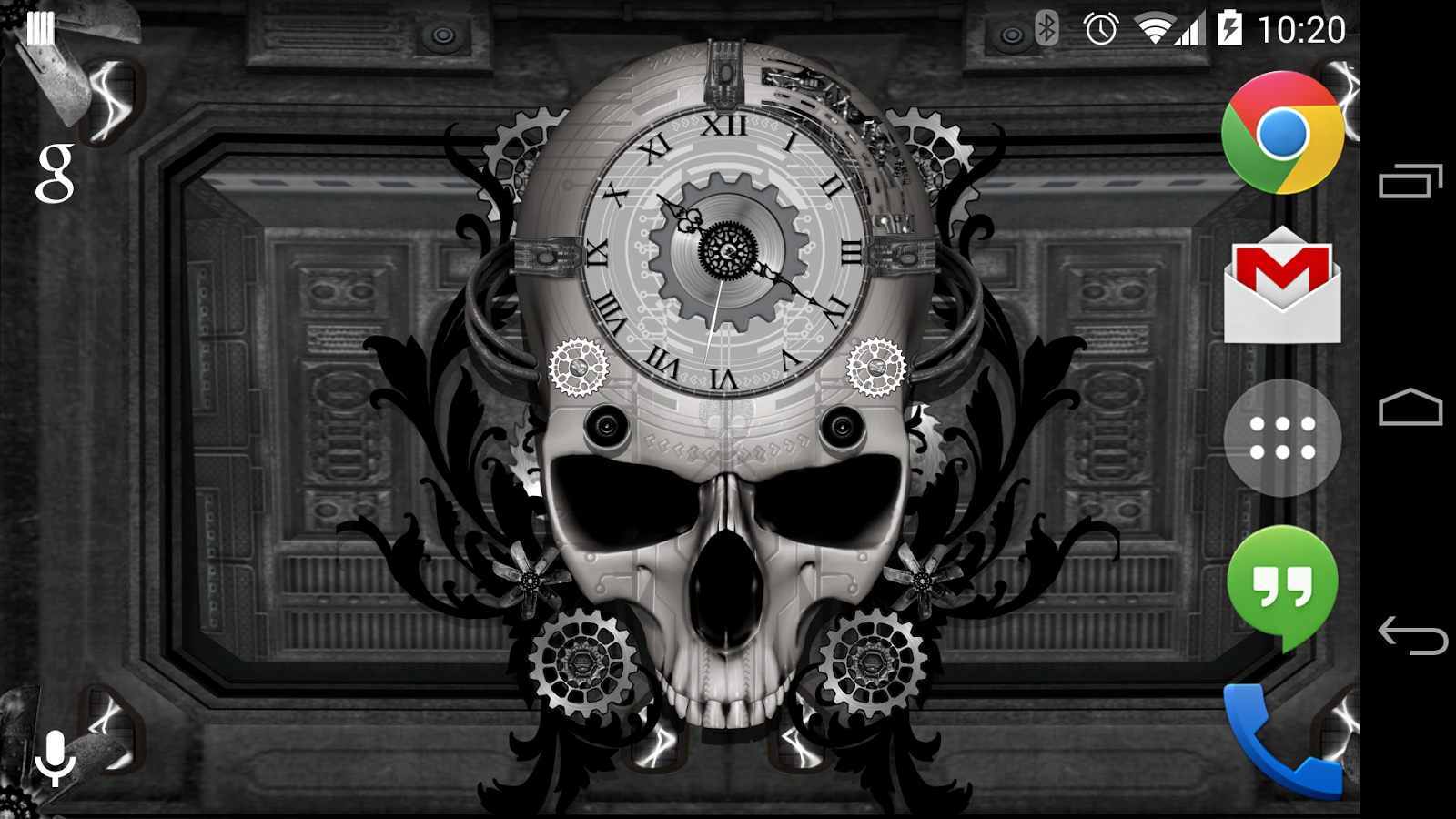 Steampunk Clock Live Wallpaper Apl Android Di Google Play