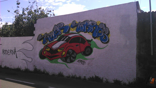 Mural Coche Deportivo