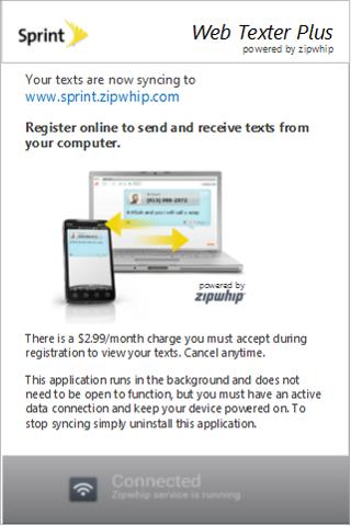 Sprint Web Texter Plus