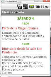 Fiestas Vitoria-Gasteiz 2012 poster 2