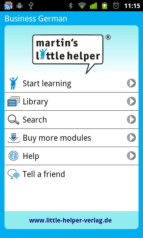 Android application 100 Waiter Success Phrases screenshort