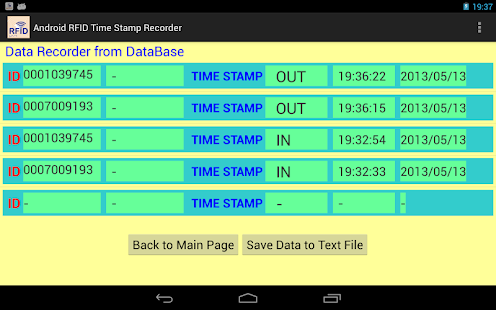 Download RFID Time  Attendance APK
