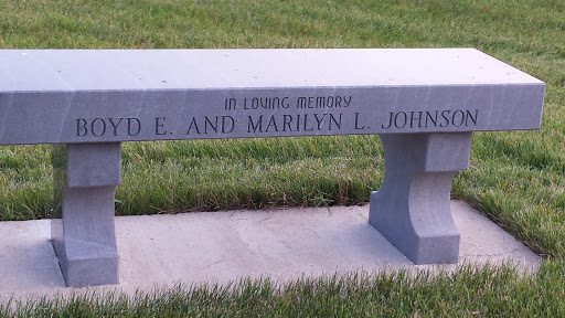 Boyd and Marilyn Johnson Memorial Bench