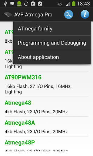 AVR Atmega Pro Database