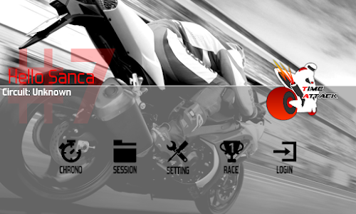 Android application TimeAttack screenshort