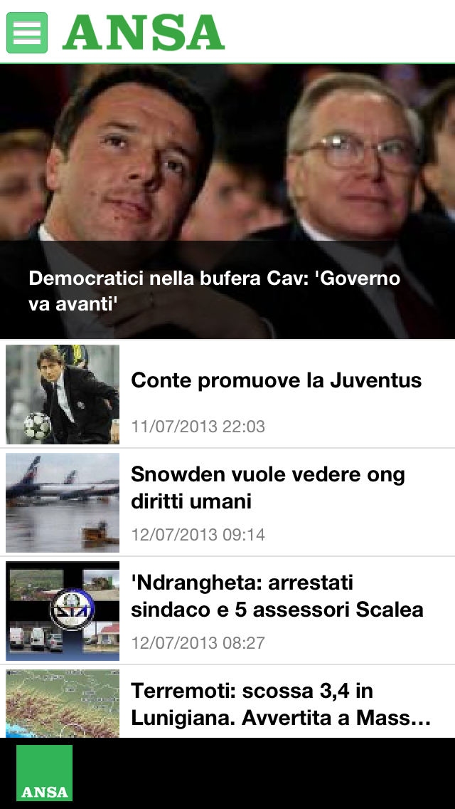 Ansa Mobile Screen 2