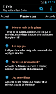 Guitare débutant: E-Folk - screenshot thumbnail