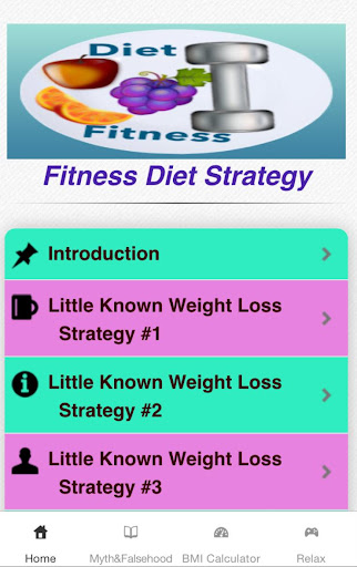 Fitness Diet Strategy