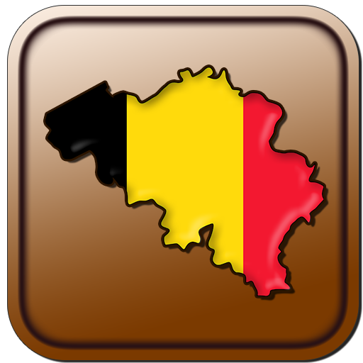 Carte de Belgique LOGO-APP點子