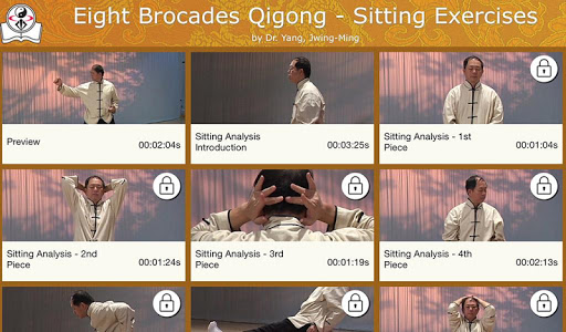 Eight Brocades Qigong Sitting