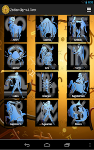 Zodiac Horoscope Tarot