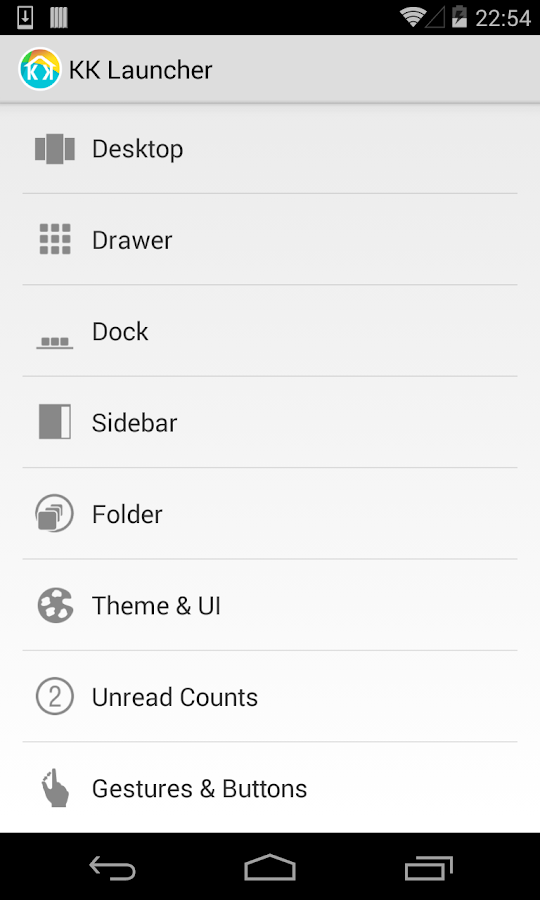 KK Launcher  (KitKat Launcher) - screenshot