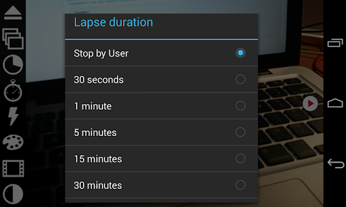 Android application TimeLapse D screenshort
