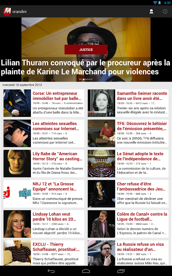 Morandini Blog &copy; - screenshot