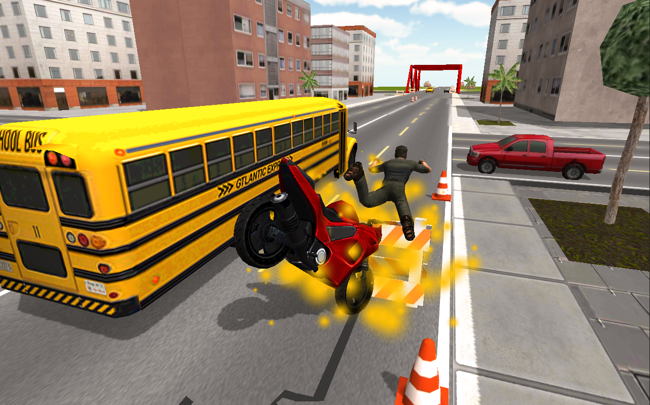   ‫موتو المتسابق 3D‬‏- لقطة شاشة 