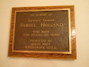 Samuel Holland Memorial Plaque 