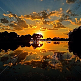 The fleeting moment  by Silvia Mininni - Landscapes Sunsets & Sunrises