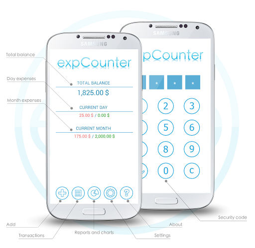 expCounter - Budget