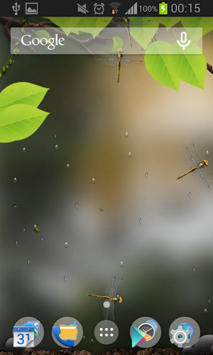 【免費動作App】3D Rain Live Wallpaper-APP點子