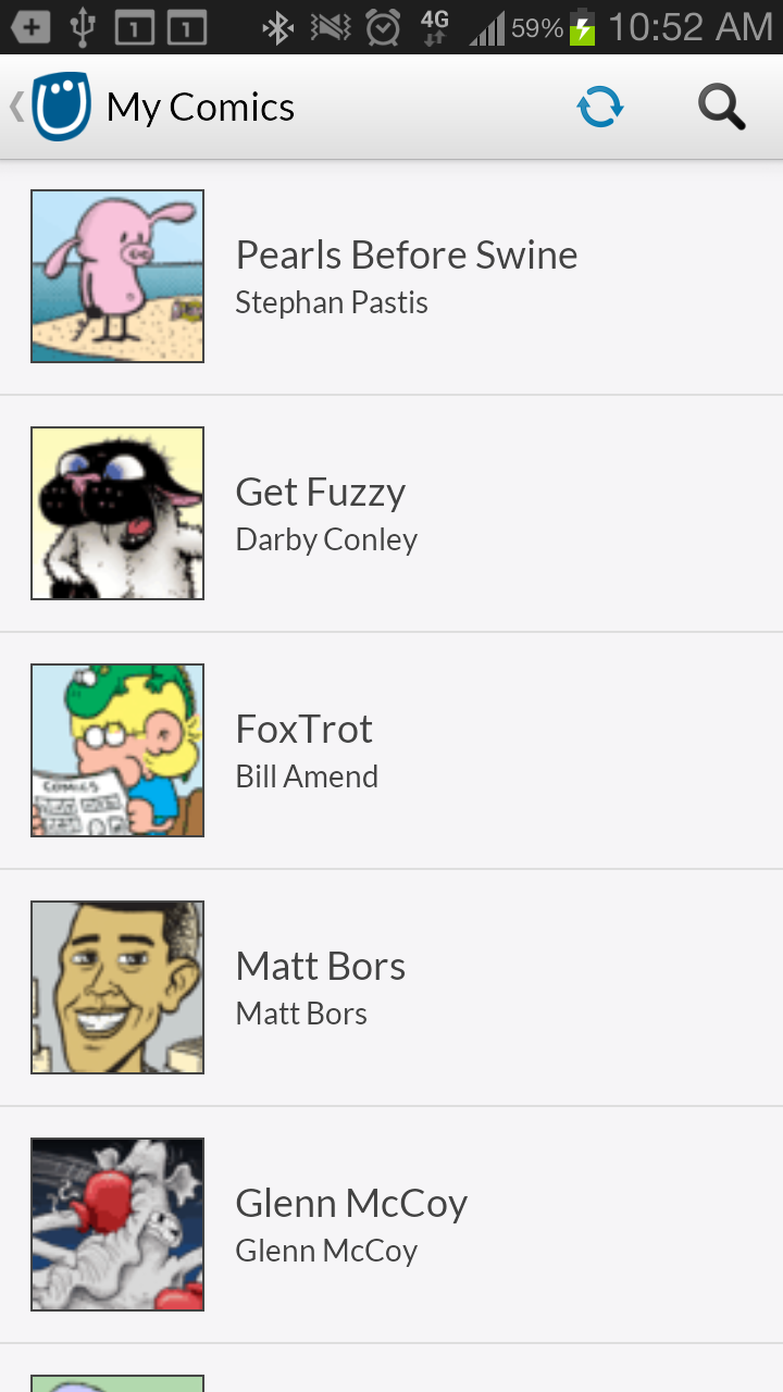 GoComics Screen 3