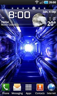 Free Download SciFi 3D Tunnel Effect LWP APK for Android