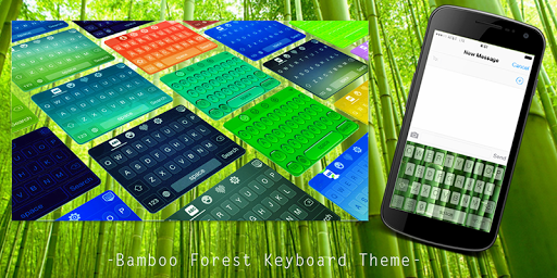 Bamboo Forest Keyboard Theme