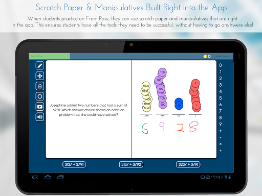 Front Row Math for Students