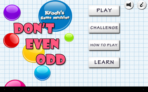 【免費解謎App】Don't Even Odd: Math Free-APP點子