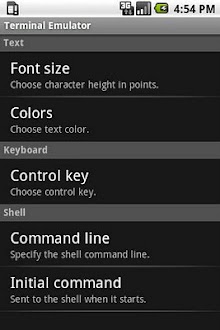 Android Terminal Emulator