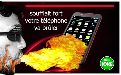 Capture d'ecran de l'application Android Fire Screen