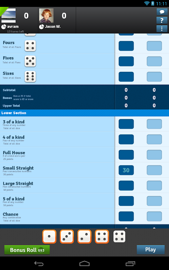 Dice With Buddies™ - screenshot