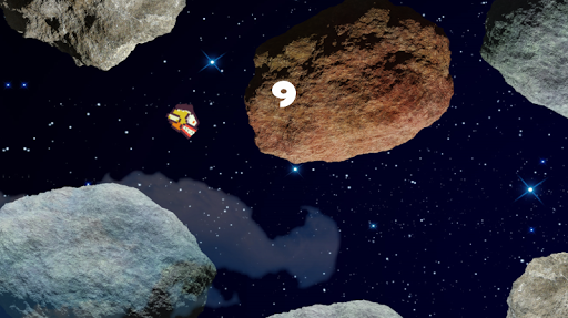 Flappy Angry Bird in Space