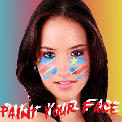 Paint face Democratic Congo 攝影 App LOGO-APP開箱王