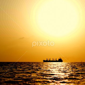 Voyage upon life's sea...... by Janhavi Pathak - Landscapes Beaches