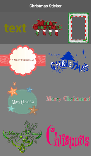 【免費攝影App】Christmas Sticker-APP點子