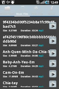 Music N Video Player Screen 3