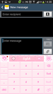 GO Keyboard Lovely Pink Screenshots 13