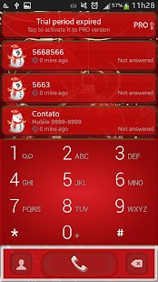 Lastest Christmas ExDialer Theme APK for Android