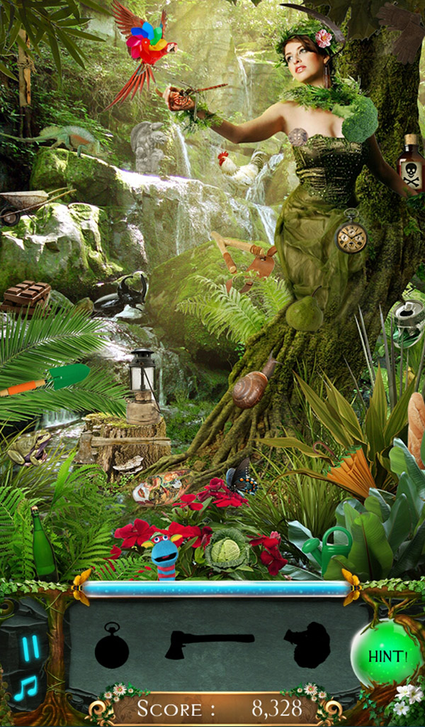 Hidden Object - Dryad Wonders Screen 3